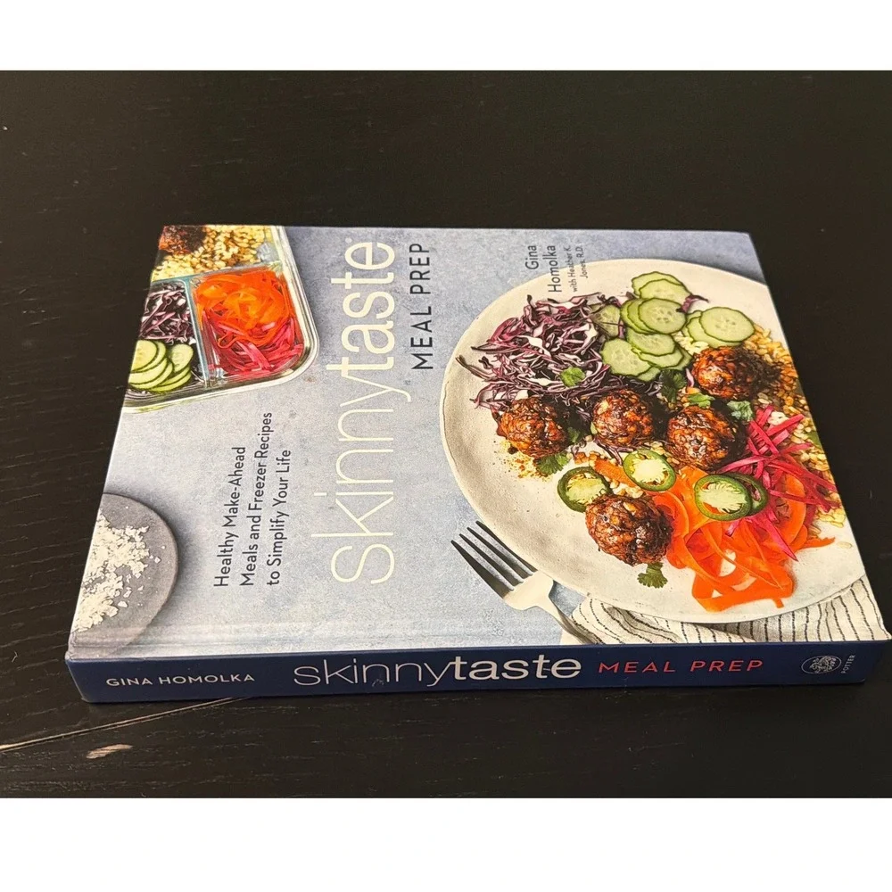 Skinnytaste Meal Prep Gina Homolka Hardback Cookbook Healthy Recipes